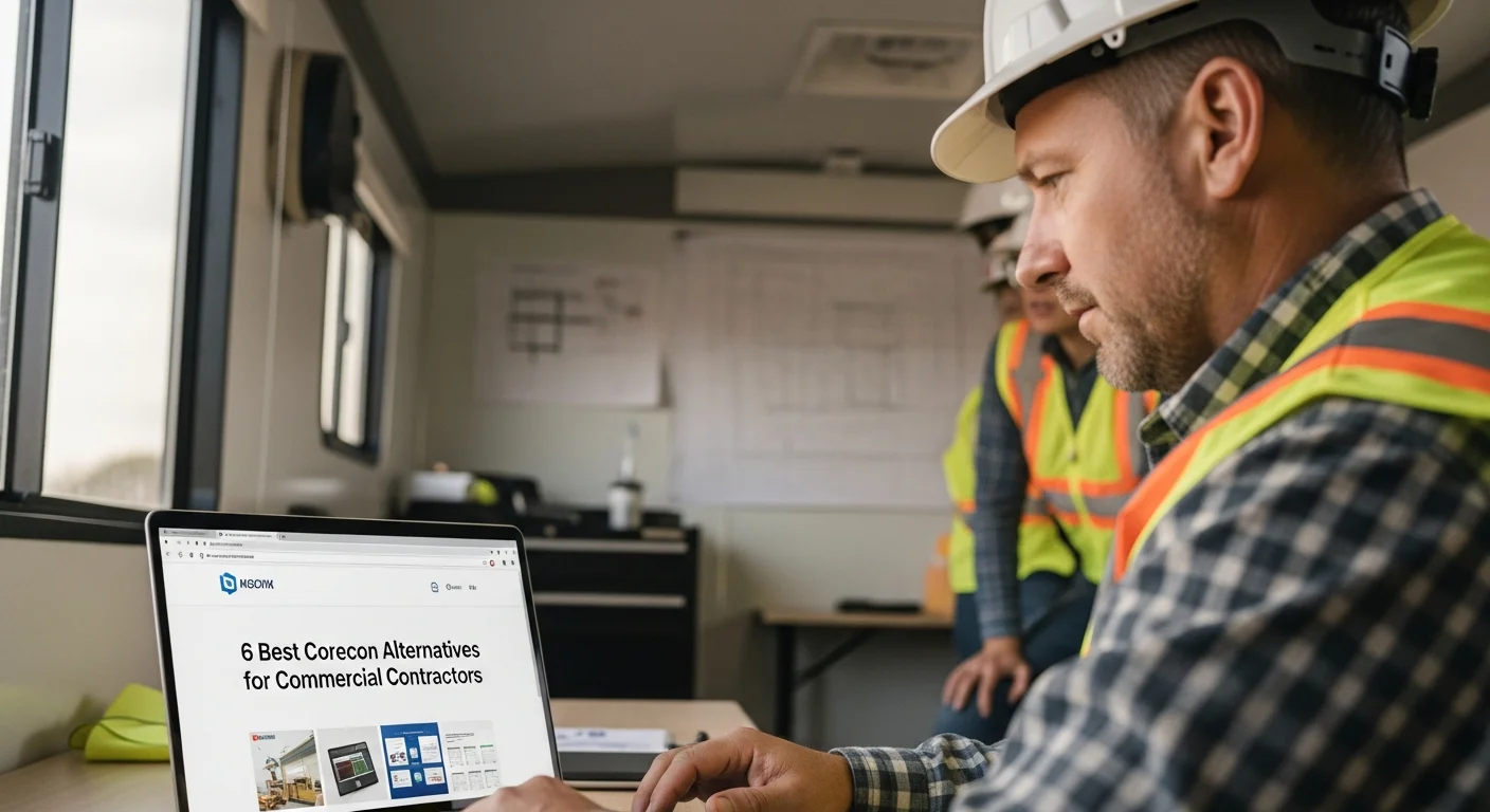 Comparison of the best Corecon alternatives for commercial construction contractors