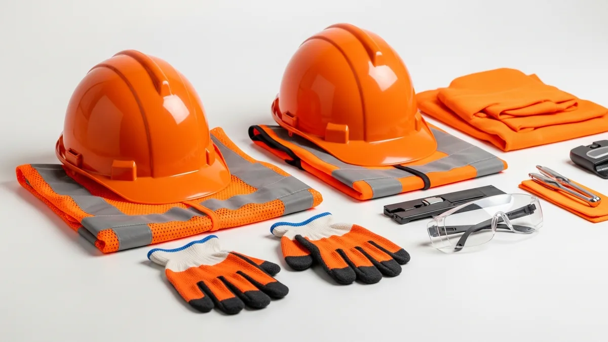 Worker operating a boom lift on a construction jobsite