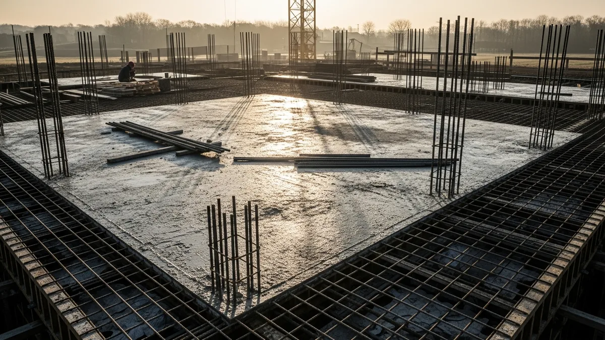 Contractor performing concrete core drilling on a job site