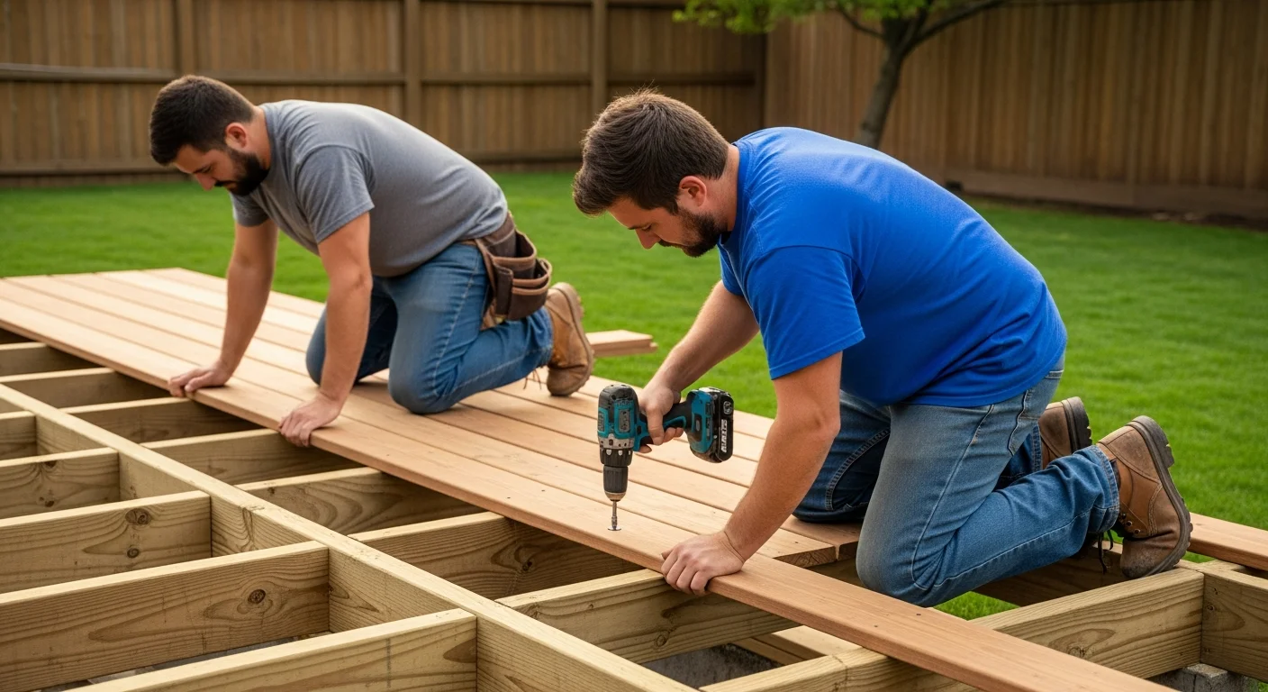 Construction Deck Building