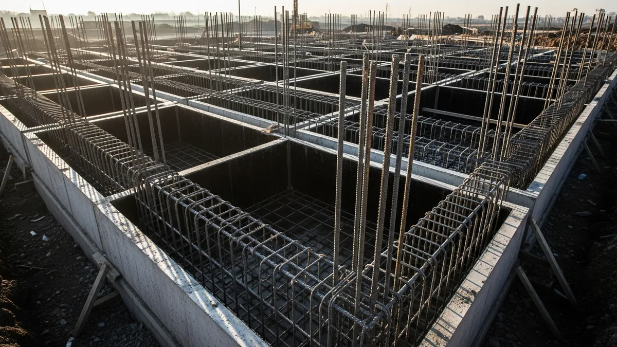 Construction Rebar Placement Reinforcement Inspection