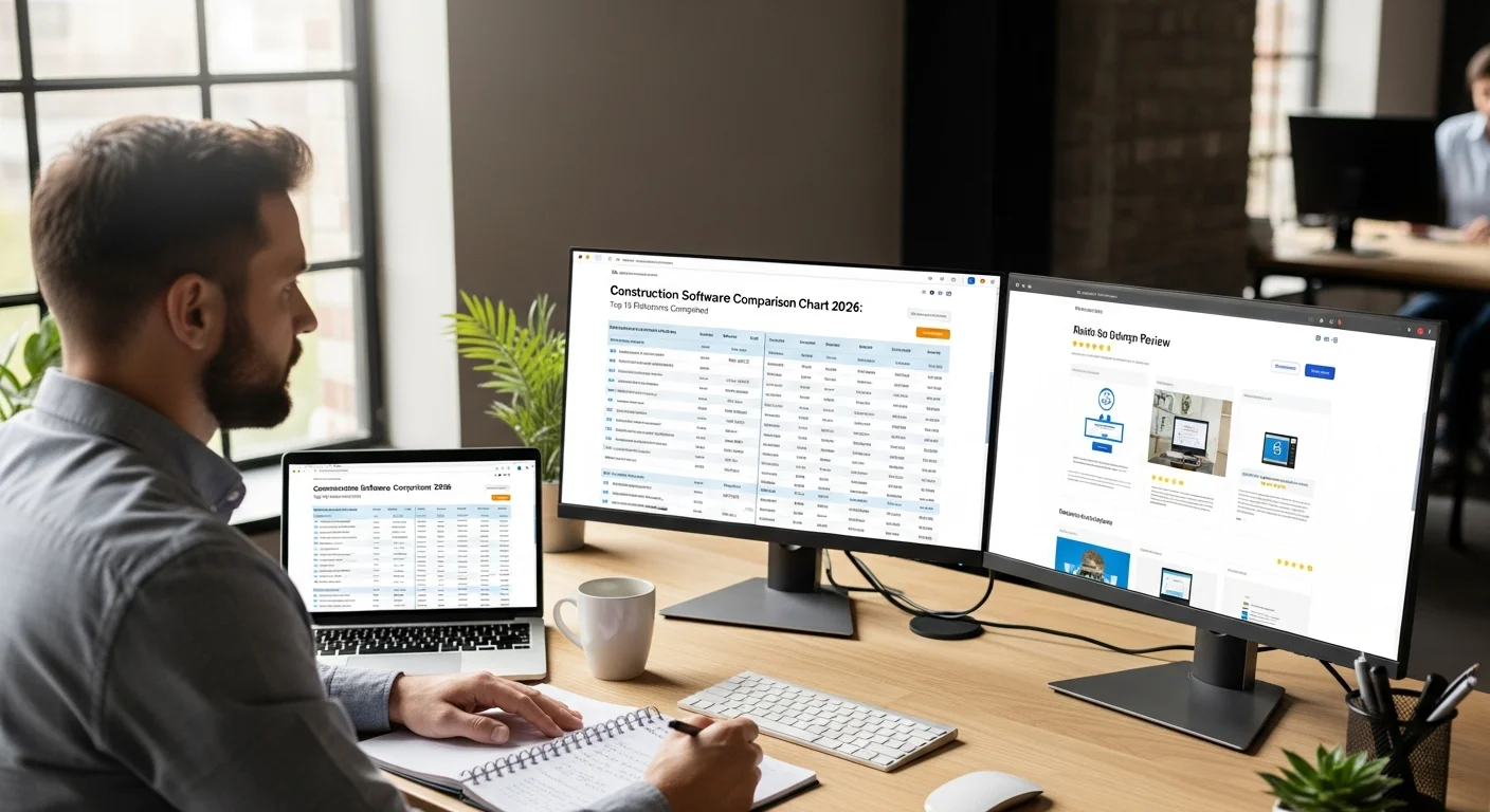 Construction Software Comparison Chart 2026: Top 10 Platforms Compared