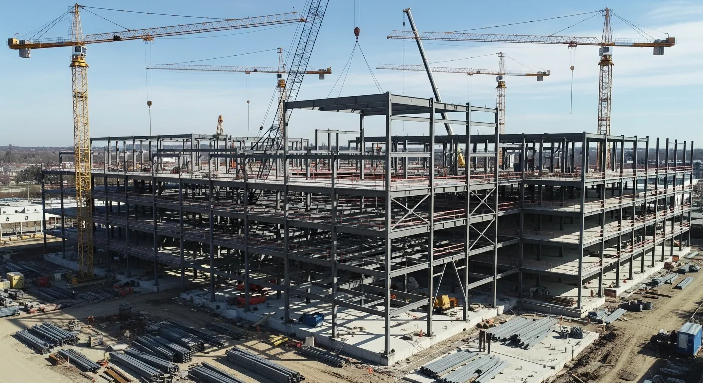 Structural Steel Erection Safety Guide: Connection Types, Plumbing, OSHA Subpart R, and Fall Protection