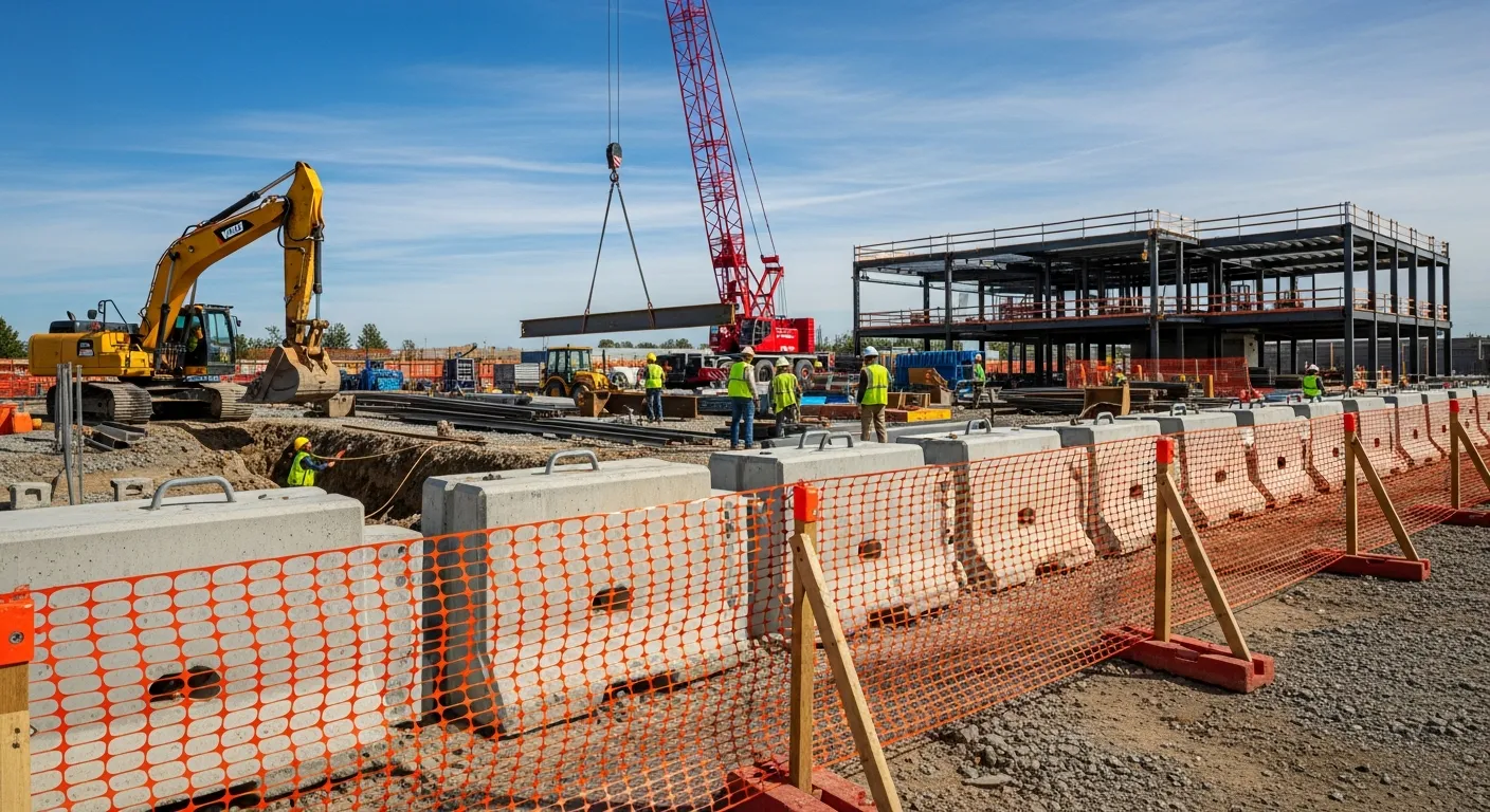 Construction Temporary Fencing Barriers