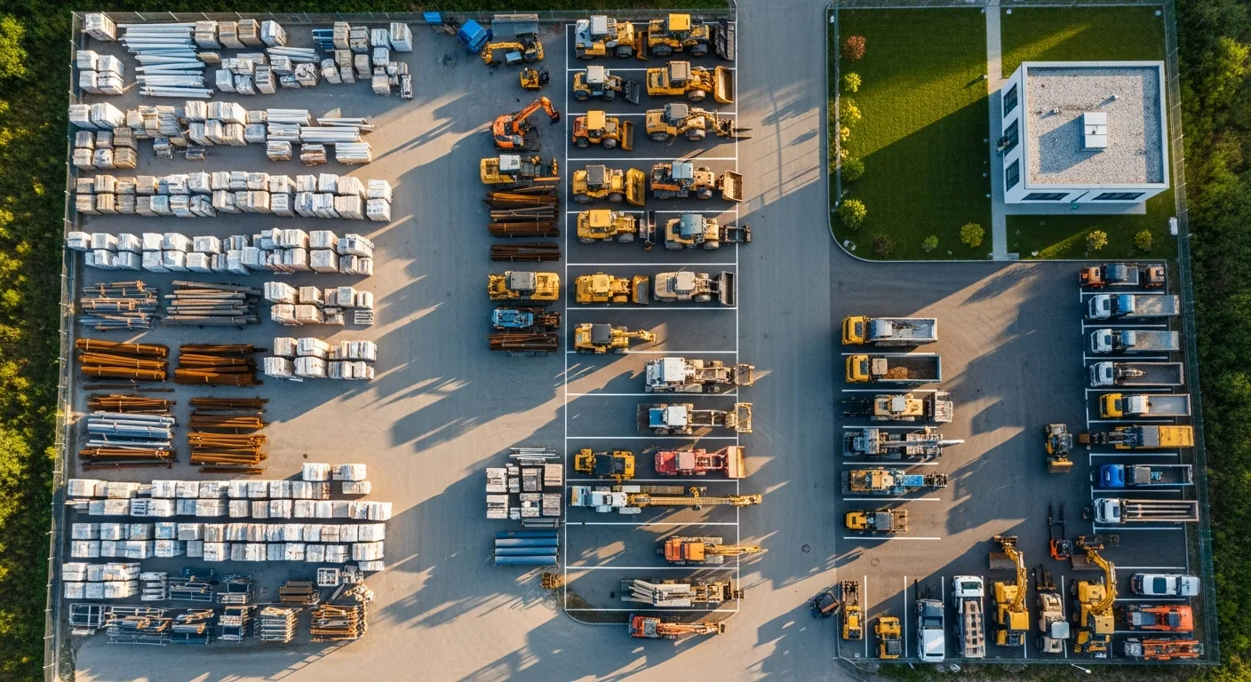 Construction Yard Organization: How Top Contractors Manage Materials and Equipment