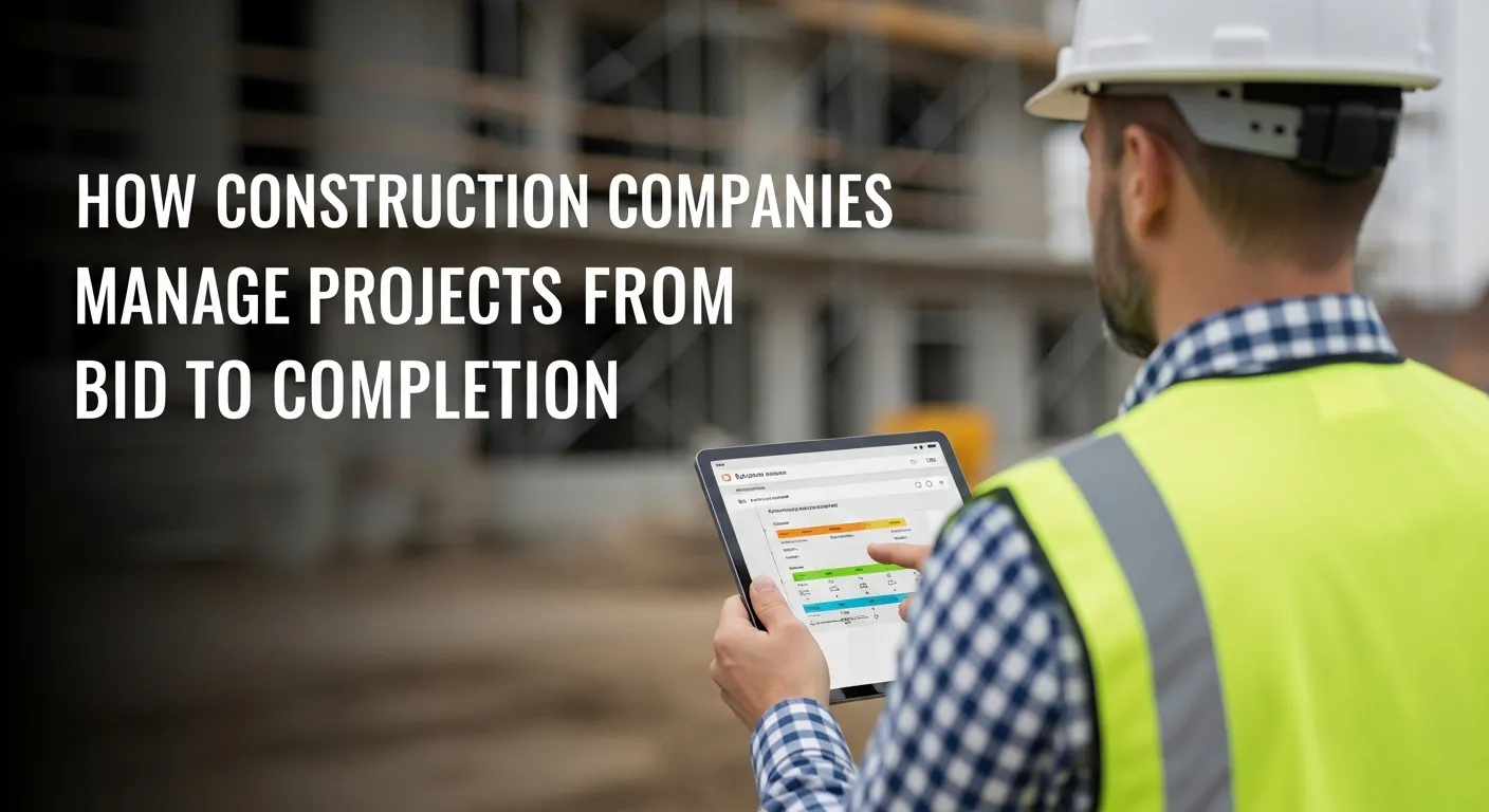 Landscaping contractor working on a lawn.