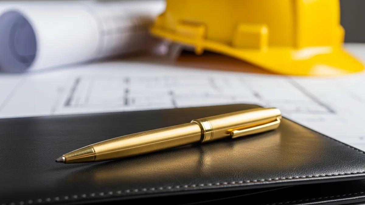Contractors setting brick tiles