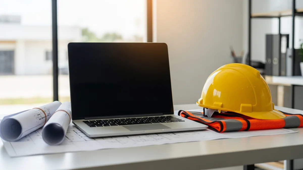 General contractor managing subcontractors on a job site